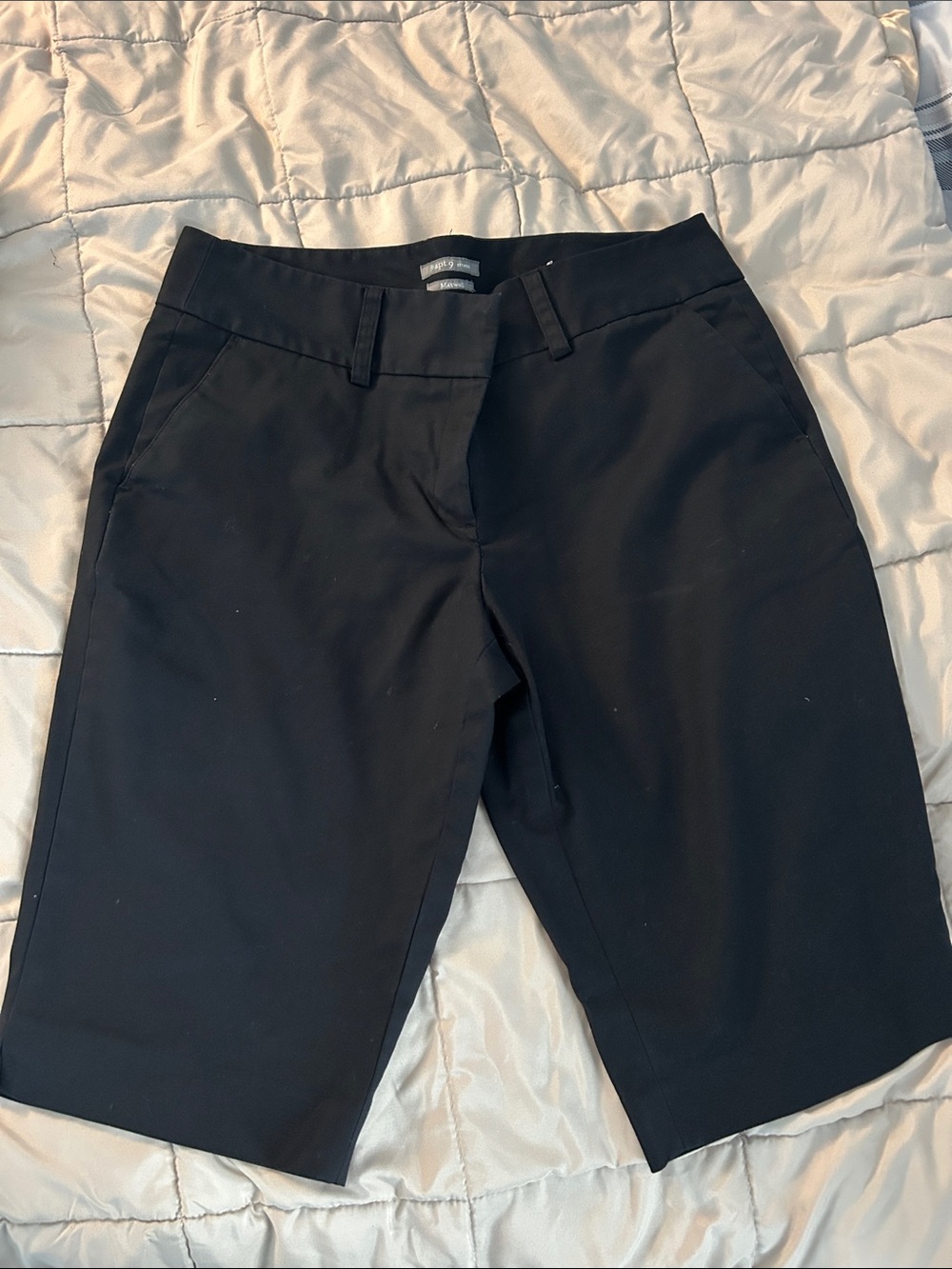 Apt. 9 Black Women's Dress Shorts